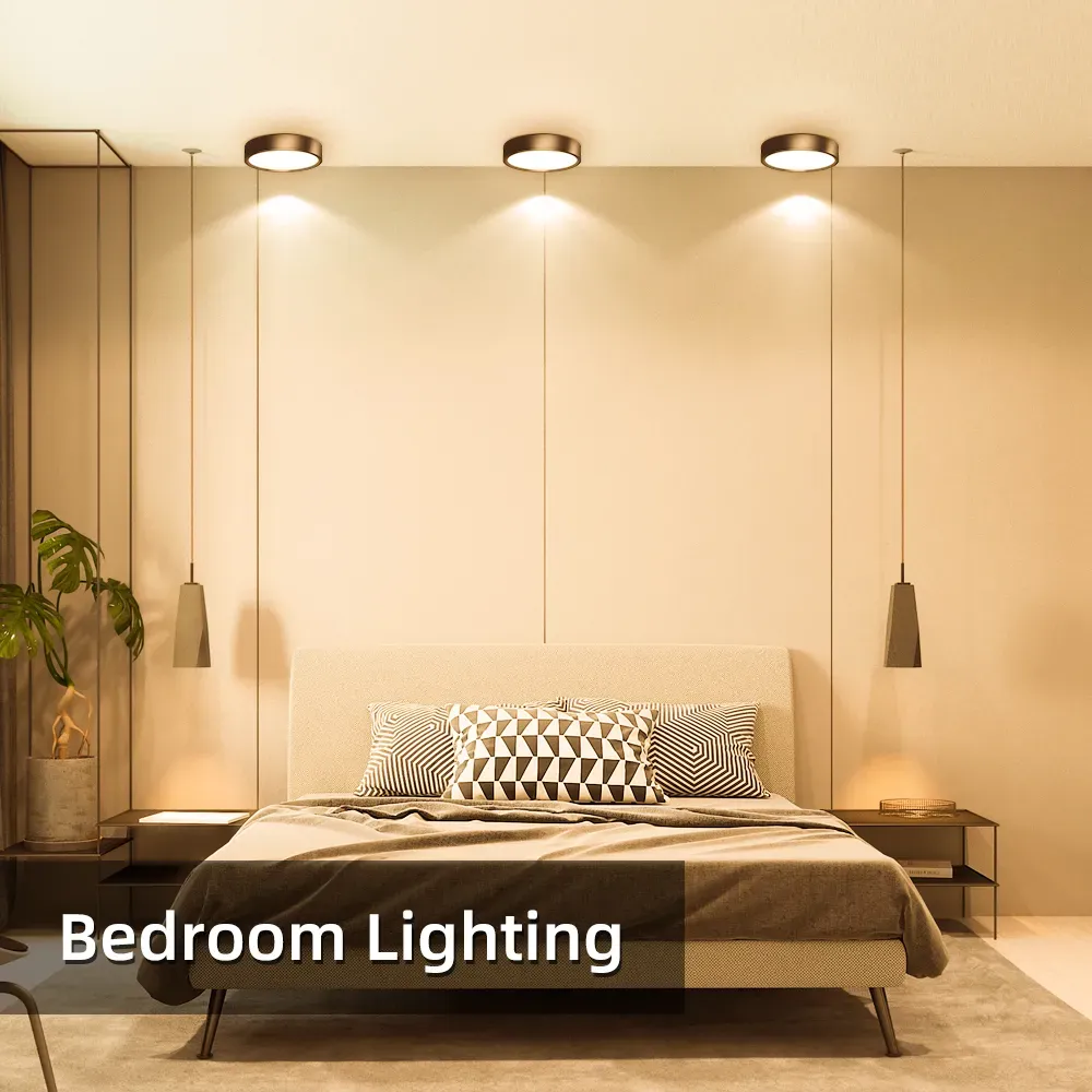 CANMEIJIA LED Ultra-thin Surface Mounted Down Light Round Panel Light