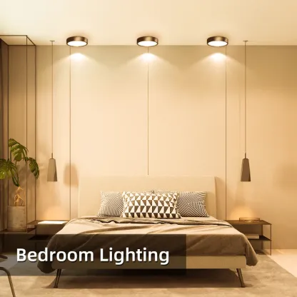 CANMEIJIA LED Ultra-thin Surface Mounted Down Light Round Panel Light