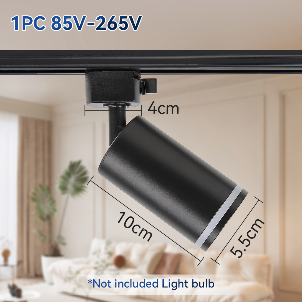 CANMEIJIA GU10 Track Light Model 001, No Light Source-CANMEILIGHTS