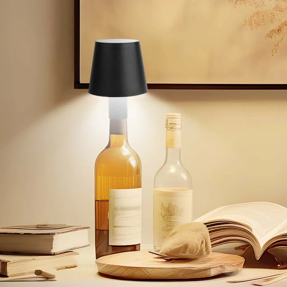 CANMEIJIA Wine Bottle Lamp Touch dimming USB charging RGB