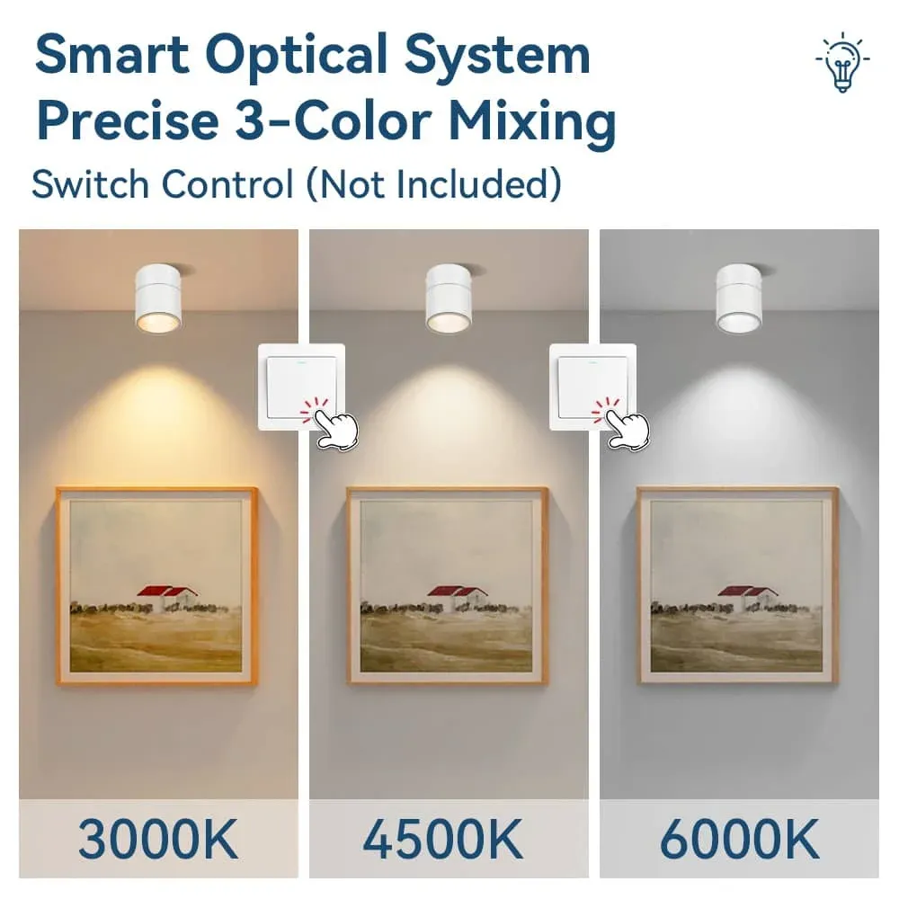 CANMEIJIA LED Surface Mounted Downlight Foldable And Rotatable Spotlight 