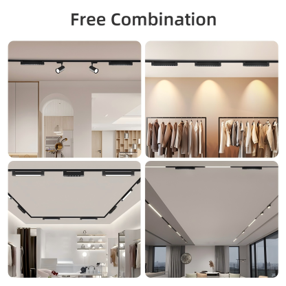 CANMEIJIA Folding Lighting Fixture Linear Led  Track Light 110-265V
