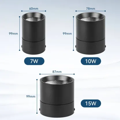 CANMEIJIA LED Surface Mounted Downlight Foldable And Rotatable Spotlight 