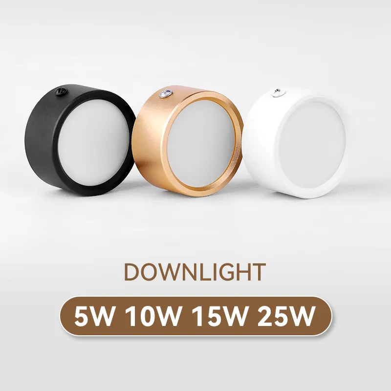 CANMEIJIA LED Ultra-thin Surface Mounted Down Light Round Panel Light