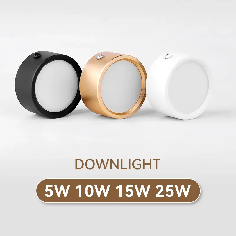 CANMEIJIA LED Ultra-thin Surface Mounted Down Light Round Panel Light