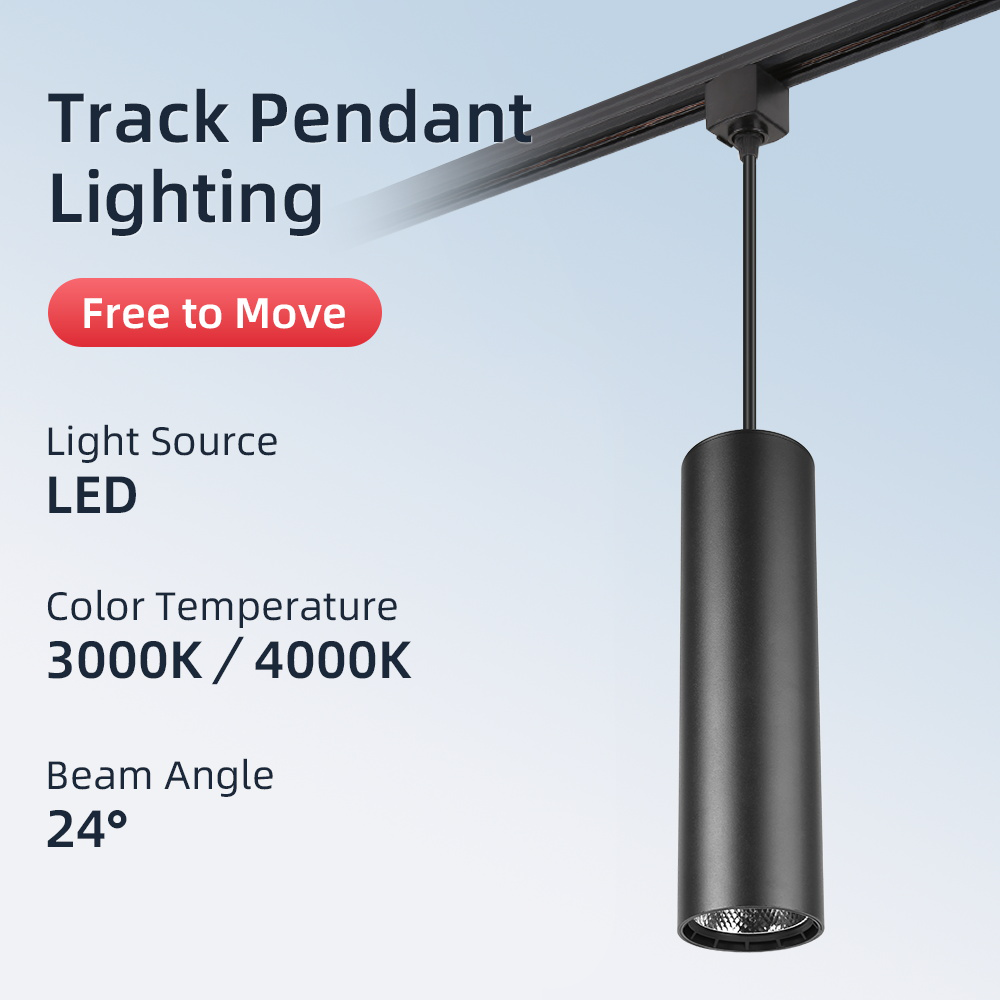 CANMEIJIA pendant track lighting long tube aluminum material -CANMEILIGHTS