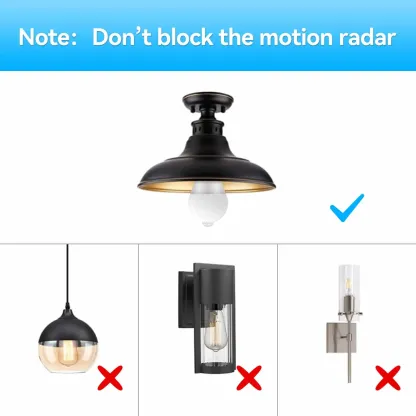 CANMEIJIA led bulbs human body sensing plastic coated aluminum-CANMEILIGHTS