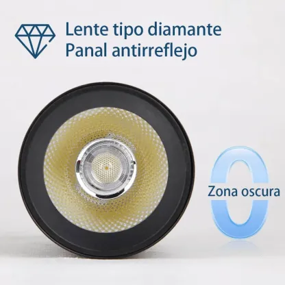 CANMEIJIA LED Ajustables Lámparas de Techo antideslumbrantes para Sala de Estar Foco Plegable de Aluminio