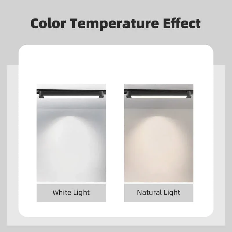 CANMEIJIA track light Aluminum + PC long clauses shape-CANMEILIGHTS