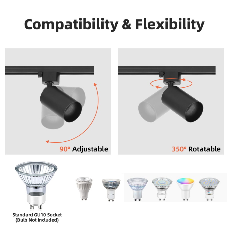 CANMEIJIA Wholesale GU10 track light fixtures