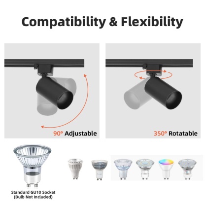 CANMEIJIA Wholesale GU10 track light fixtures