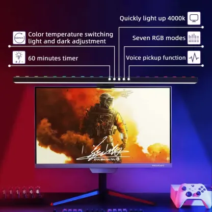 CANMEIJIA Led Monitor Light Bar Computer Lamps Screen Hanging Desk Light Stepless Dimming Monitor