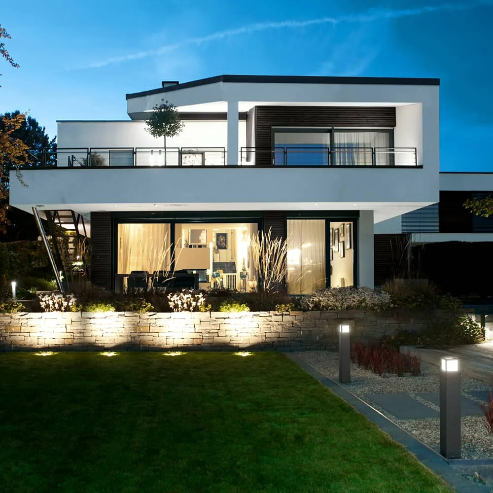 CANMEIJIA lámpara Led impermeable para exteriores, luz subterránea para cubierta, decoración de jardín 2PCS