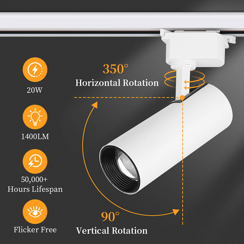 CANMEIJIA  Track light, new promotional model, 30W-CANMEILIGHTS