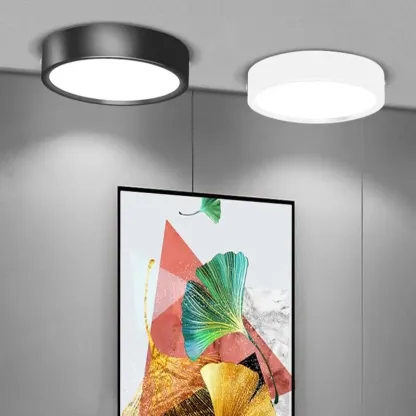 CANMEIJIA  Downlight de superficie redondo de aluminio 25W