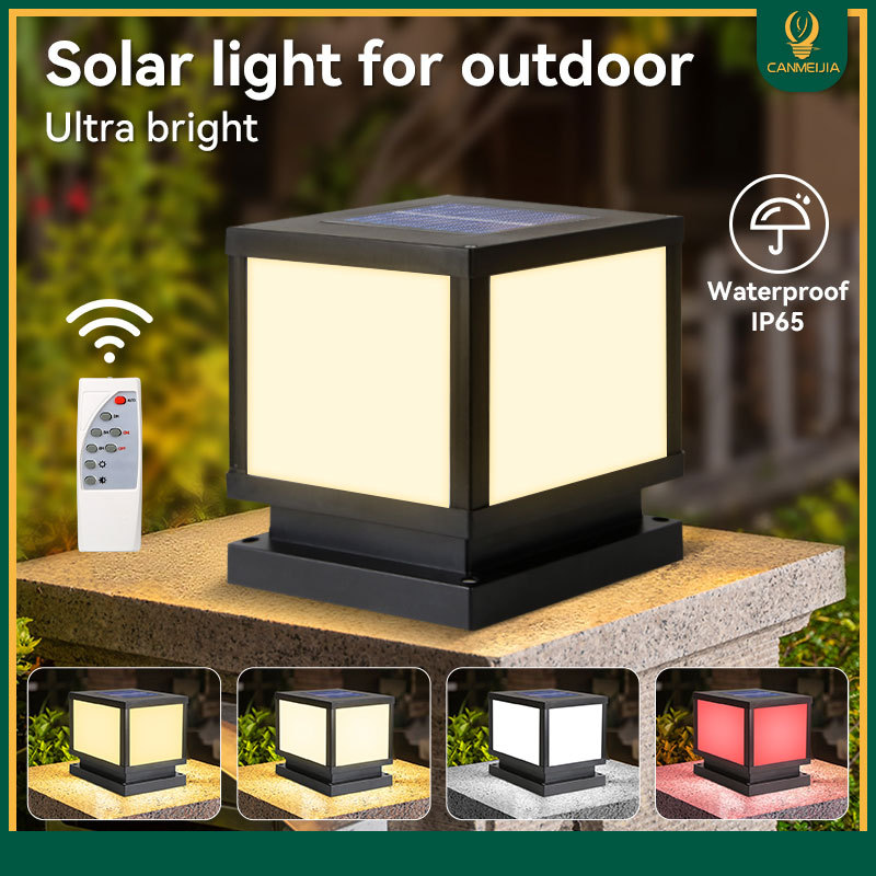 CANMEIJIA Solar pole light 002 detachable model-CANMEILIGHTS