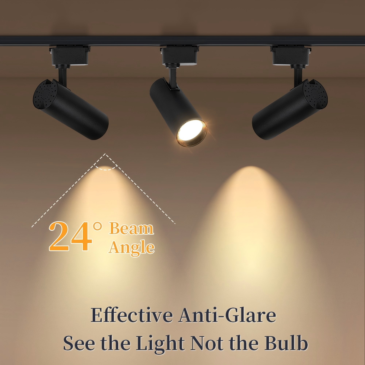 CANMEIJIA LED Track light COB adjustable angle intelligent remote control