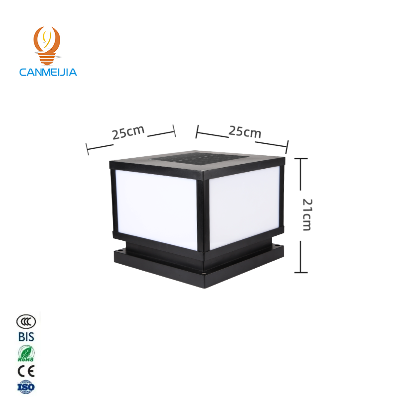 CANMEIJIA Solar pole light 002 detachable model-CANMEILIGHTS