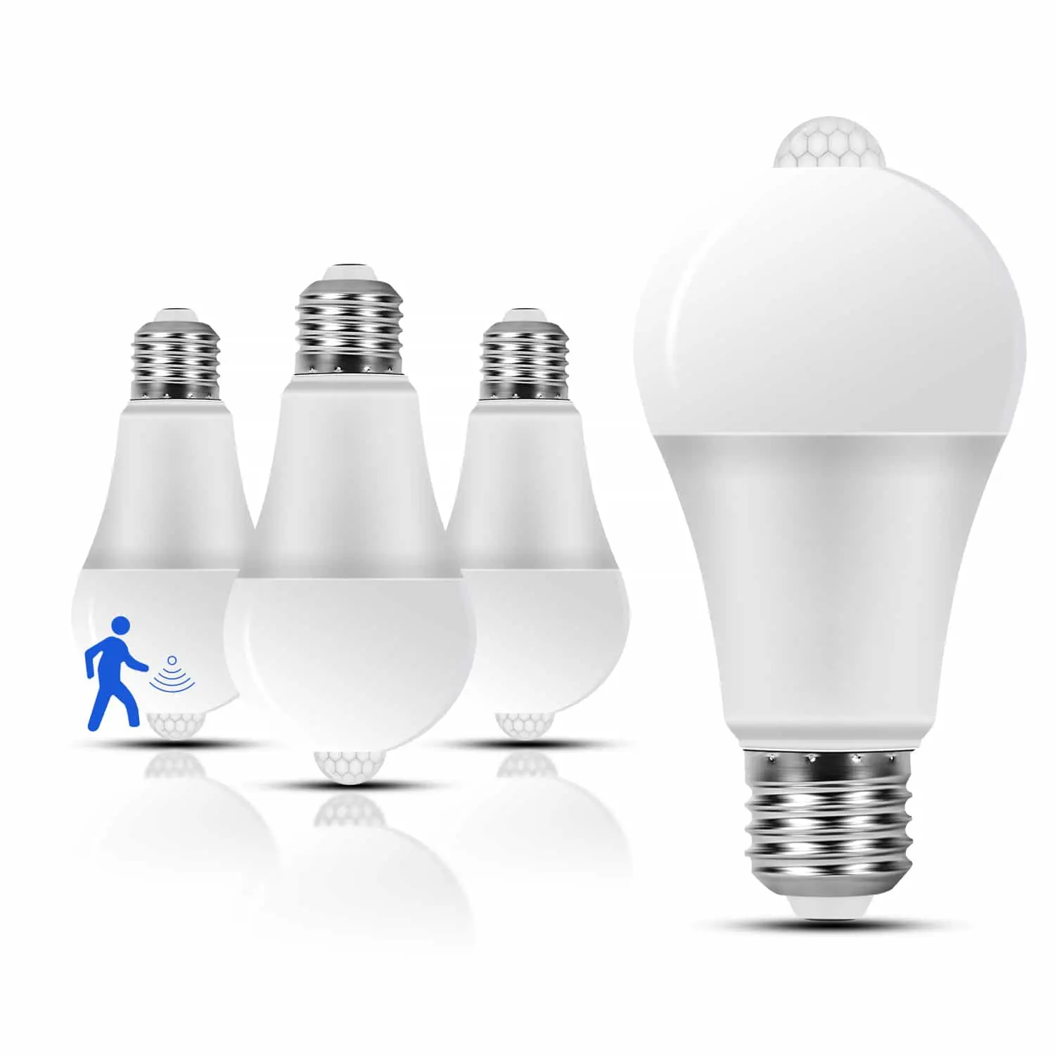 CANMEIJIA led bulbs human body sensing plastic coated aluminum-CANMEILIGHTS