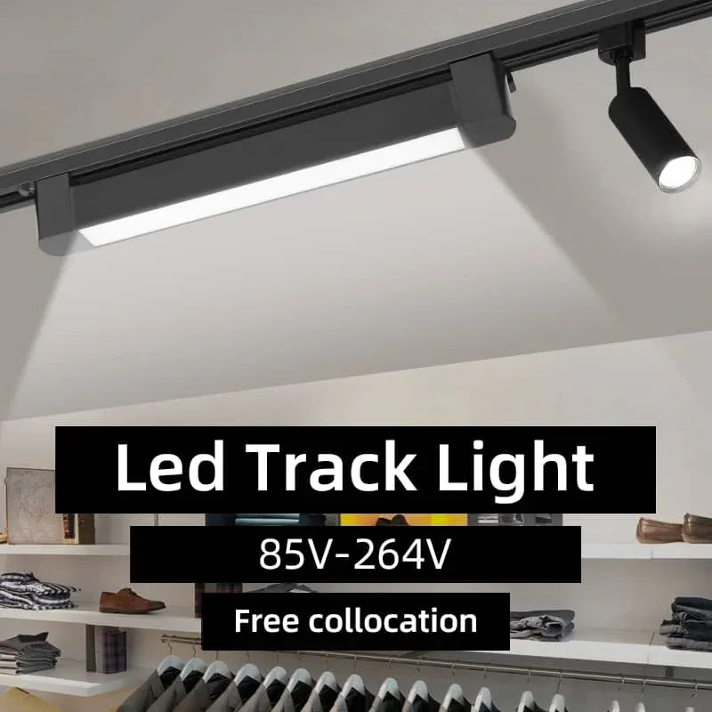 CANMEIJIA track light Aluminum + PC long clauses shape-CANMEILIGHTS