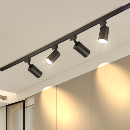 CANMEIJIA LED Gu10 Track Light Adjustable Angle Without Light Source