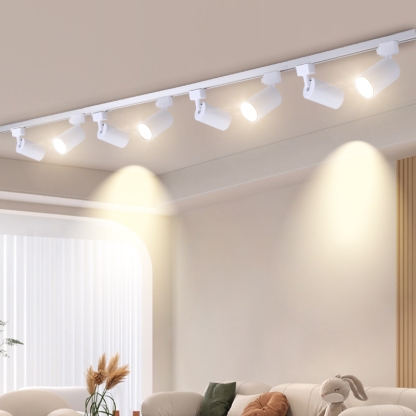 CANMEIJIA LED Gu10 Track Light Adjustable Angle Without Light Source