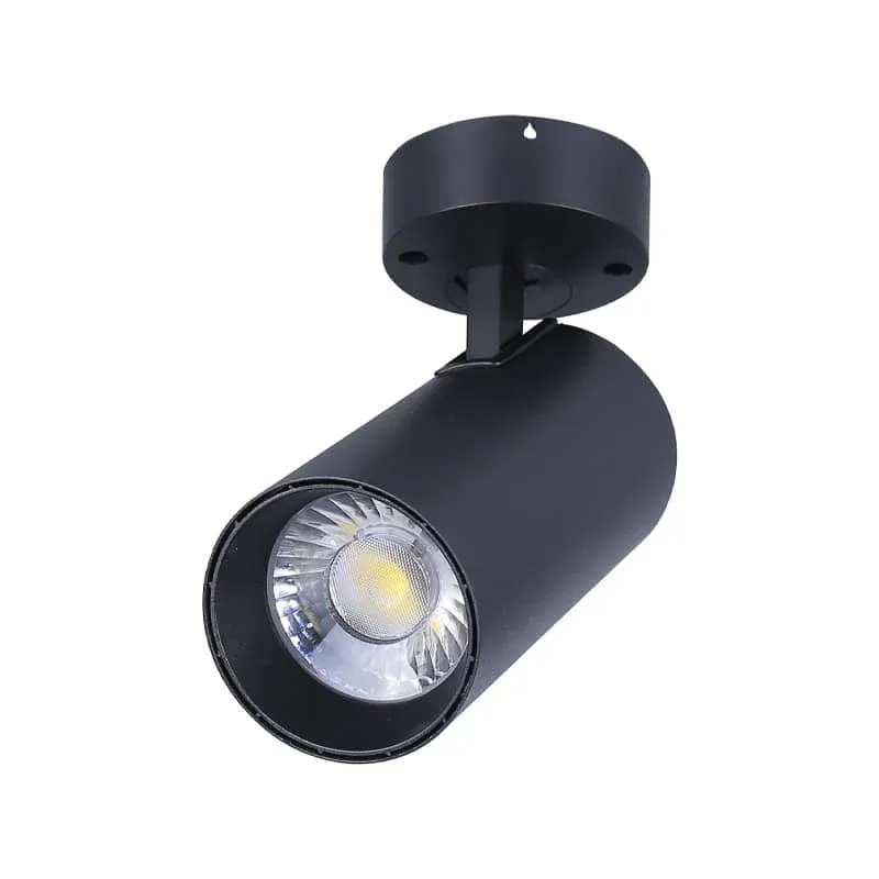 CANMEIJIA LED Ceiling Spotlight Modern Wall Sconce Adjustable Angle Tiltable Surface Mounted Downlights