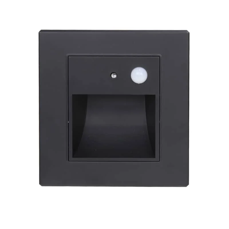 CANMEIJIA Lámpara de Pie LED con Sensor de Movimiento Tipo 86，Luz Led con Sensor de movimiento para escalera 85-265V