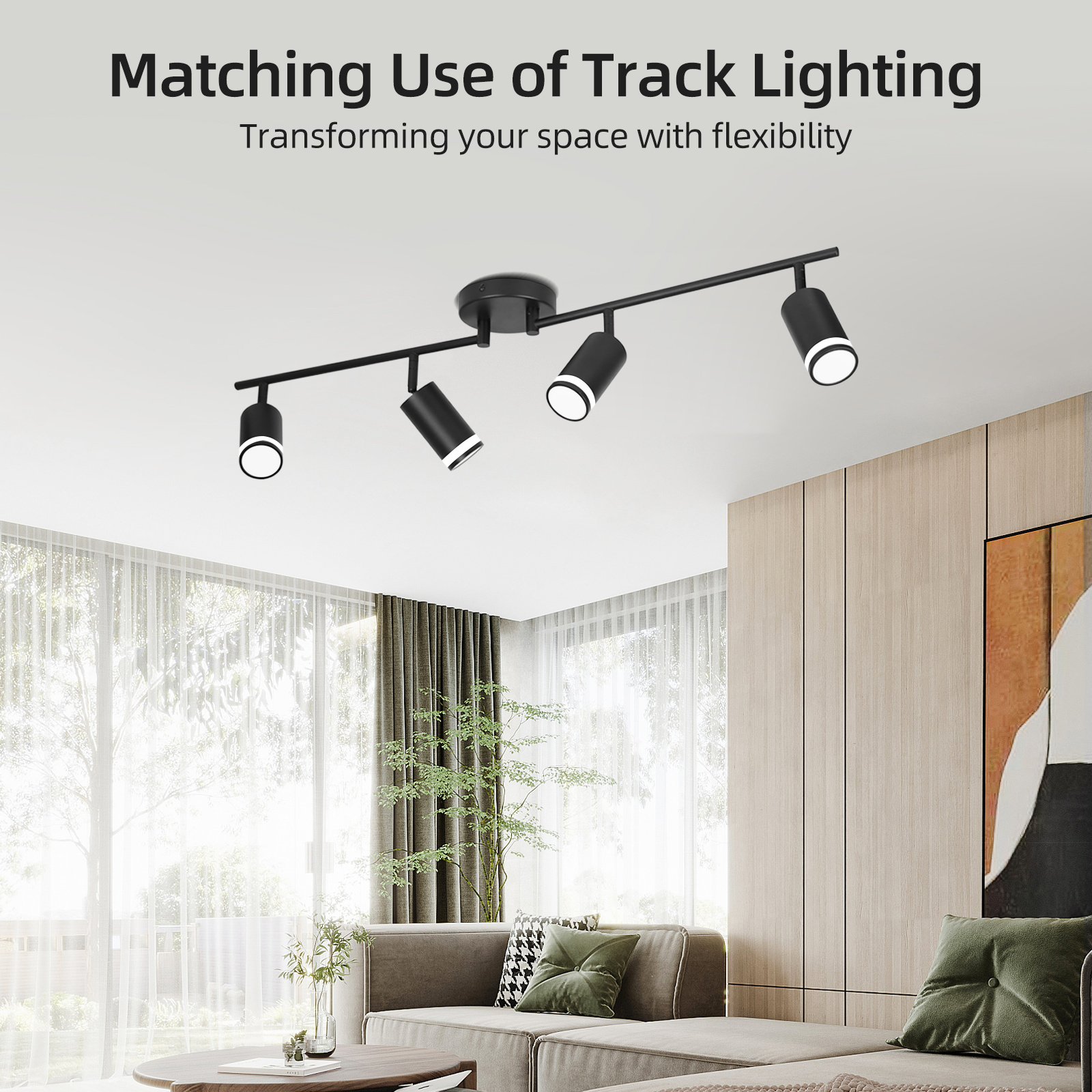 CANMEIJIA  ceiling spotlights long tube style GU10 bulbs aluminum -CANMEILIGHTS
