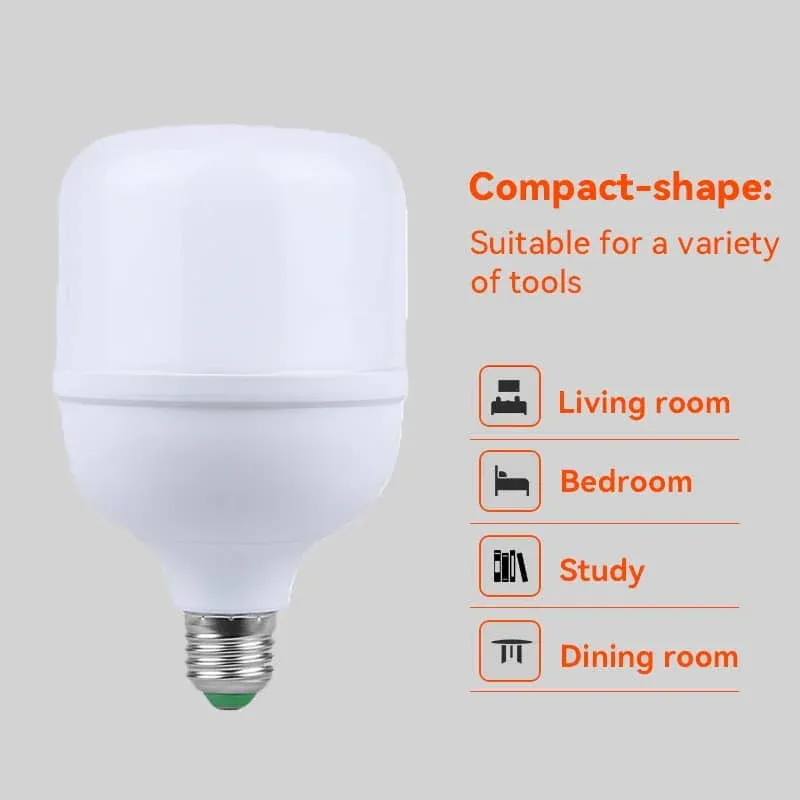 CANMEIJIA led bulbs three-proof stlye plastic B22/E27 light head -CANMEILIGHTS