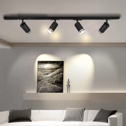 CANMEIJIA LED Gu10 Track Light Adjustable Angle Without Light Source