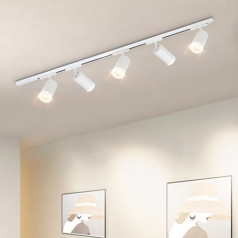 CANMEIJIA LED Gu10 Track Light Adjustable Angle Without Light Source
