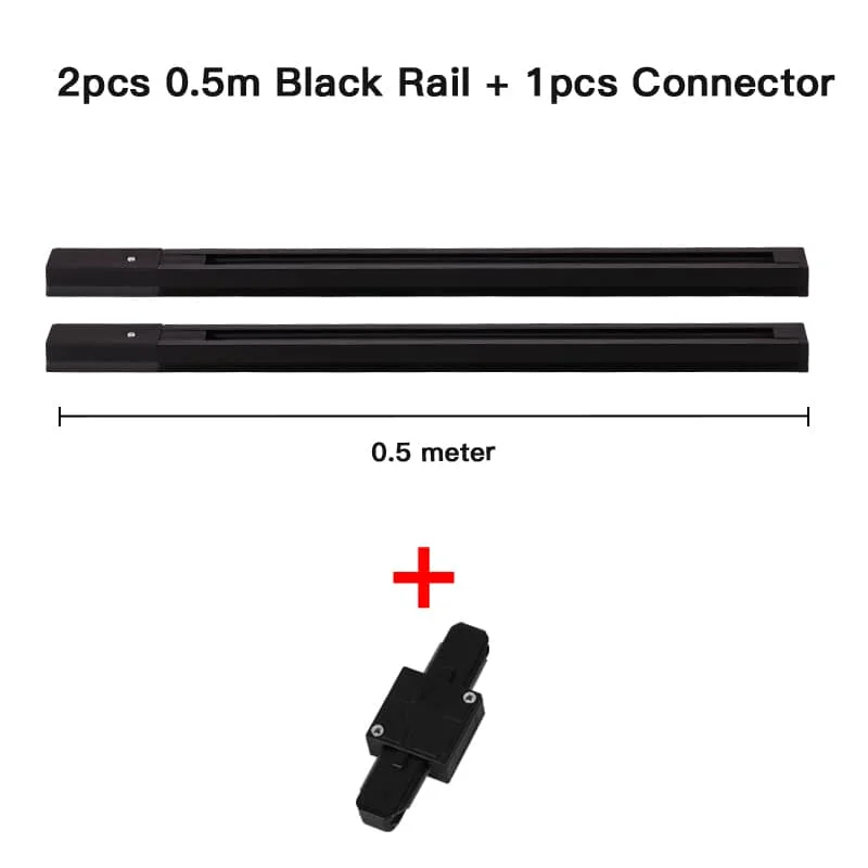 CANMEIJIA track light accessories track pulley bar0.5m/1m/2m-CANMEILIGHTS