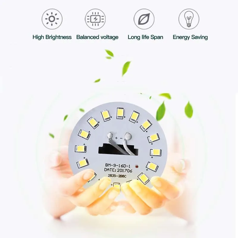 CANMEIJIA LED Light Bulbs Equivalent Energy Efficient for Home Applications, E27 Medium Base plastic