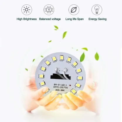CANMEIJIA LED Light Bulbs Equivalent Energy Efficient for Home Applications, E27 Medium Base plastic