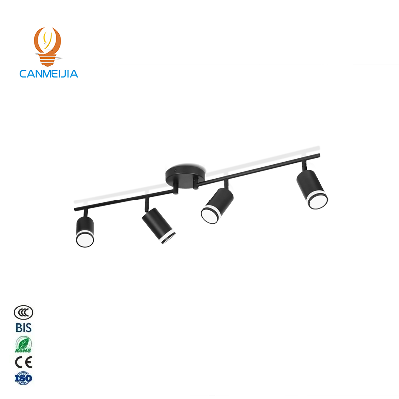 CANMEIJIA  ceiling spotlights long tube style GU10 bulbs aluminum -CANMEILIGHTS
