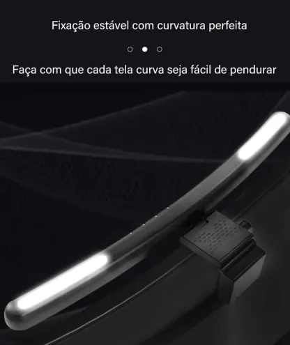 CANMEIJIA RGB Monitor Light Bar,Monitor Light Bar,Touch Control Dimmable Computer Monitor Lamp with 7 Color RGB