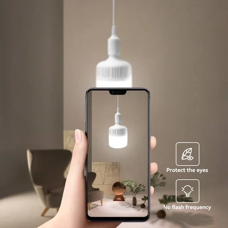 CANMEIJIA led bulbs three-proof stlye plastic B22/E27 light head -CANMEILIGHTS
