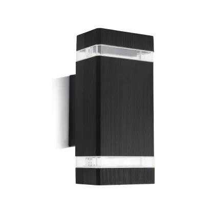 CANMEIJIA Lámpara LED de pared para exteriores, candelabro de calle impermeable IP65 GU10, accesorios de iluminación para porche