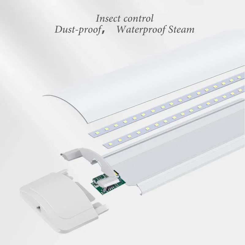 CANMEIJIA LED Purification Bracket Wet Room Light LED Light Tube Cellar Lamp