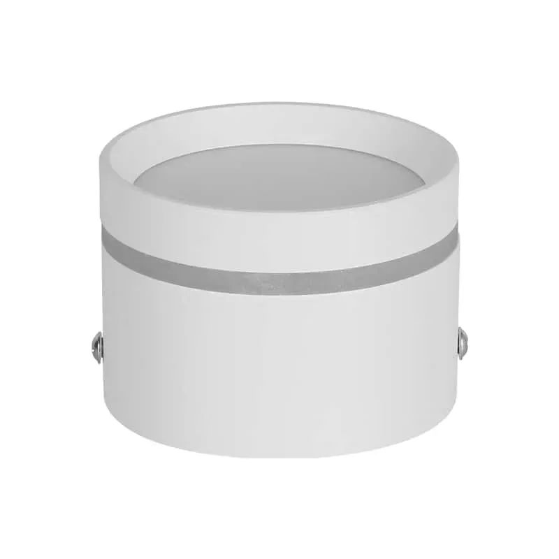 CANMEIJIA Minimalist Ceiling Downlight Cylinder LED Ceiling Light Alum