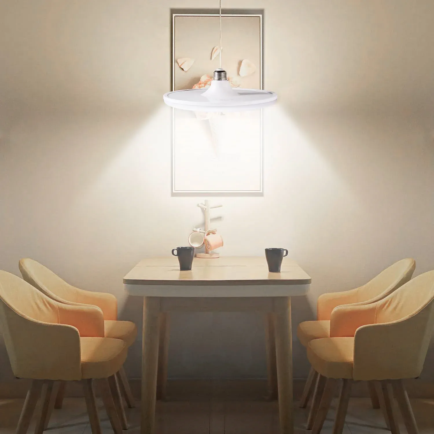CANMEIJIA  led bulbs flying saucer cob 5730 chip E27/B22 light head-CANMEILIGHTS