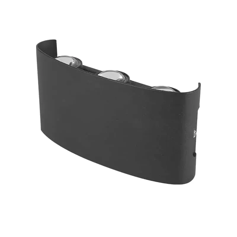 CANMEIJIA IP65 LED Lâmpada de parede ao ar livre à prova d'água Iluminação de jardim Alumínio AC110-265