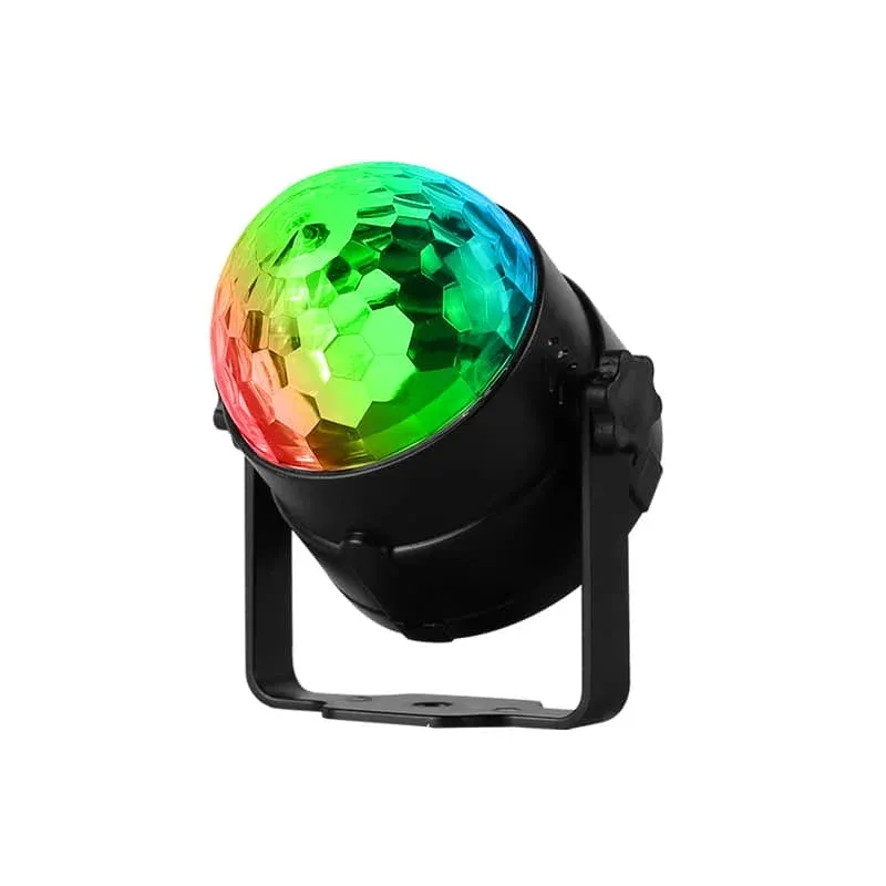 CANMEIJIA Mini globo de luz LED RGB Crazy Ball para fiestas, con alimentación USB de 5 V