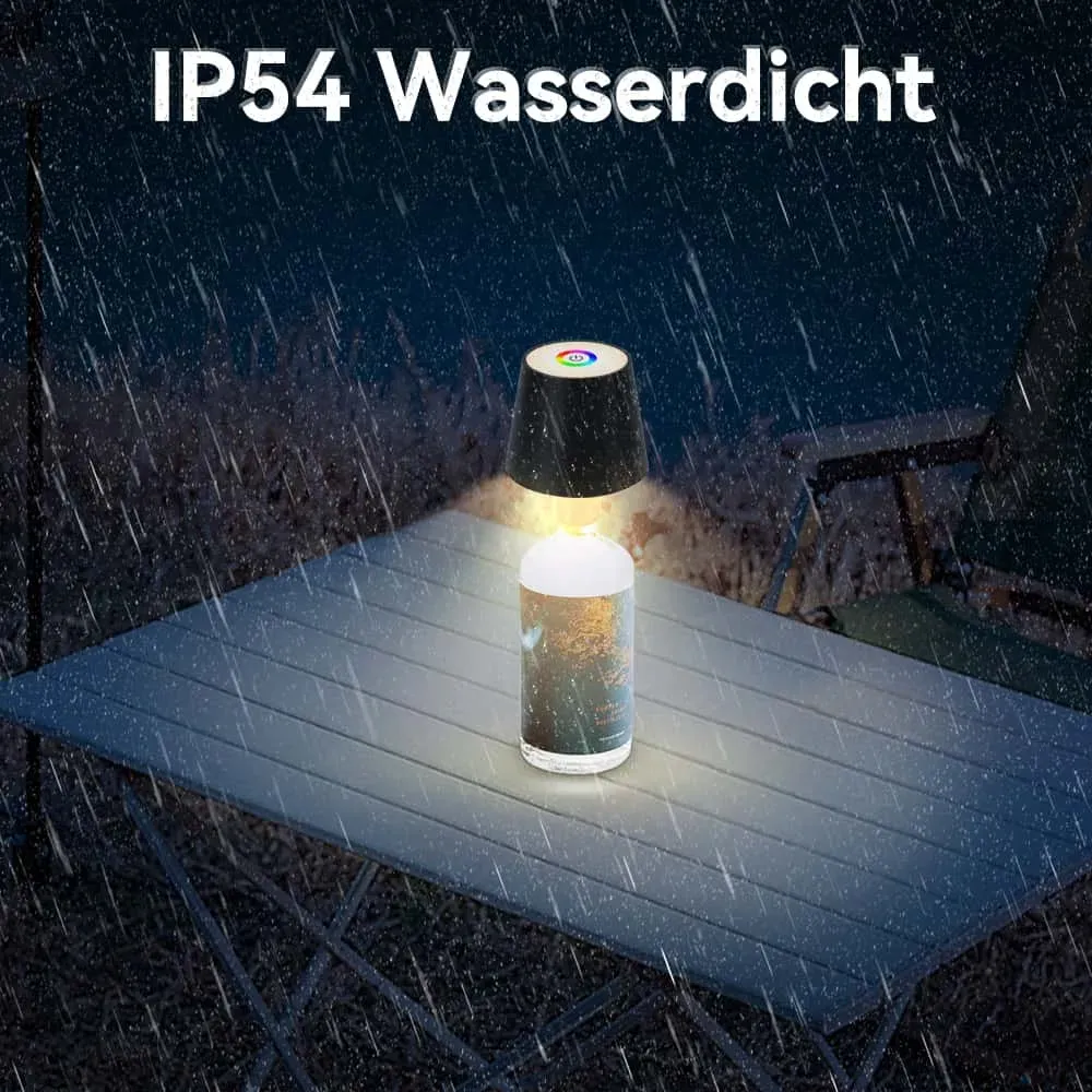 CANMEIJIA Wine Bottle Lamp Touch dimming USB charging RGB