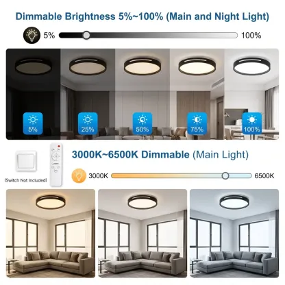 CANMEIJIA Feiyue Split-Type Ceiling Light
