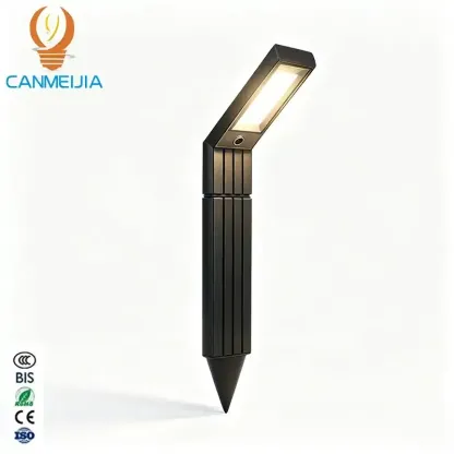Solar Lawn Light Model 002 – 2-in-1 Ground-Insert/Freestanding Design