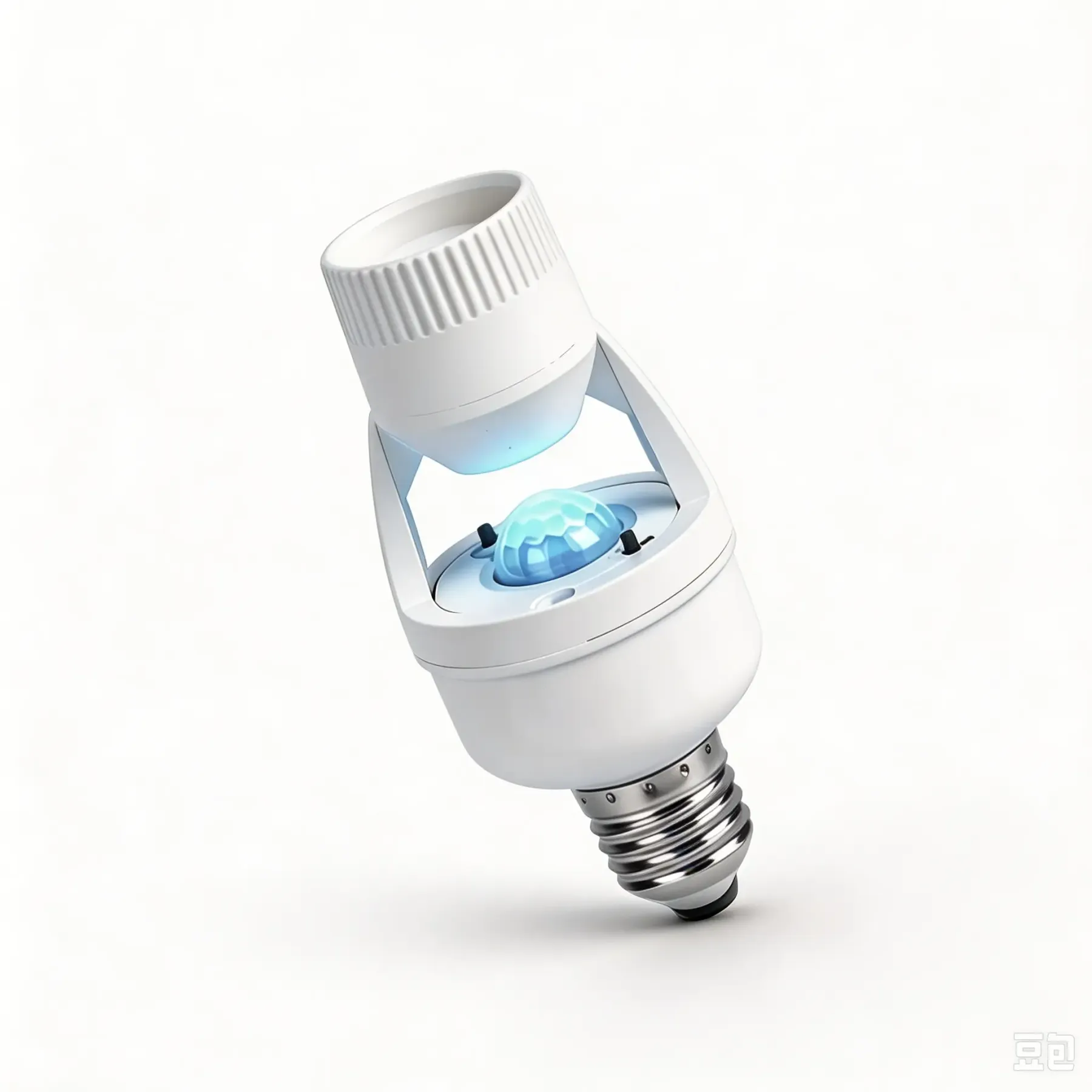 CANMEIJIA E27 bulb converter base with human body sensor