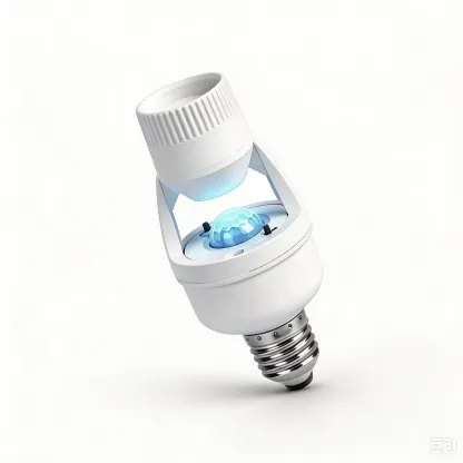 CANMEIJIA E27 bulb converter base with human body sensor