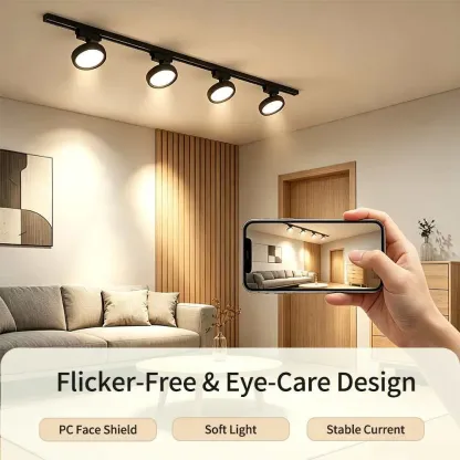 rotatable track downlight